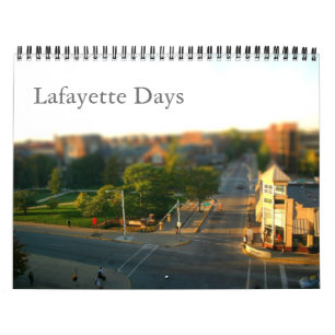 Lafayette dagar kalender