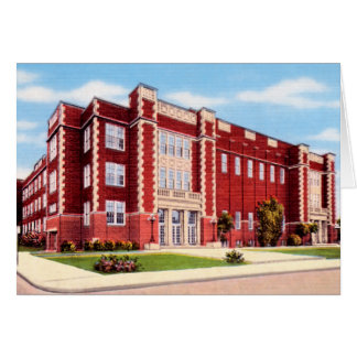 Lafayette Indiana Lafayette Jefferson högstadium Hälsningskort