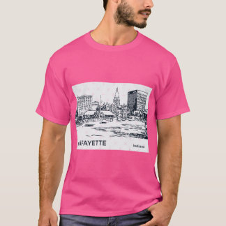 Lafayette Indiana Överstorlek T Shirt