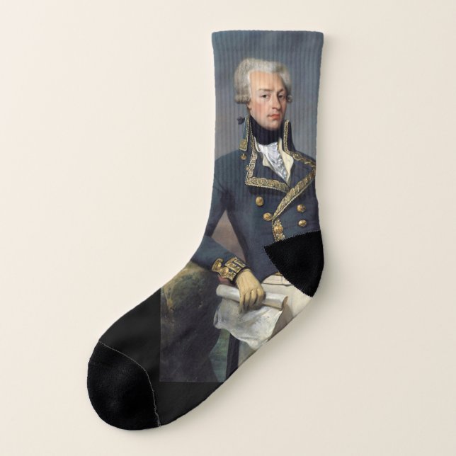 Lafayette Socks, Marquis de Lafayette Strumpor (Vänster utanför)