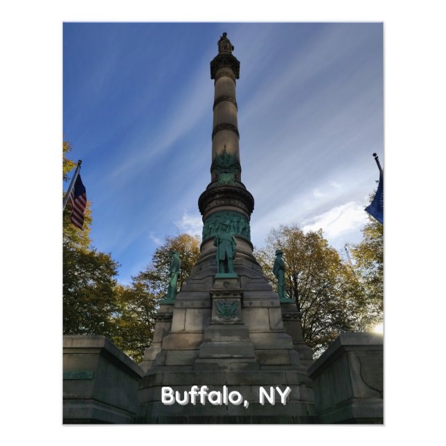 Lafayette Square Monument  Fototryck (Framsidan)