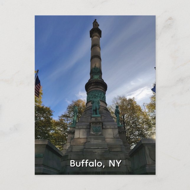 Lafayette Square Monument vykort (Framsida)