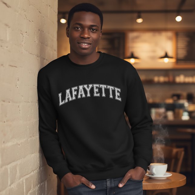 LAFAYETTE Universitet-Style Amerika College Lång Ärmad Tröja (Skapare uppladdad)