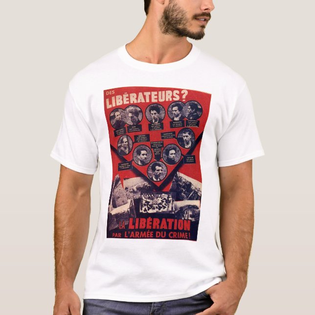 l'afficherouge t-shirt (Framsida)