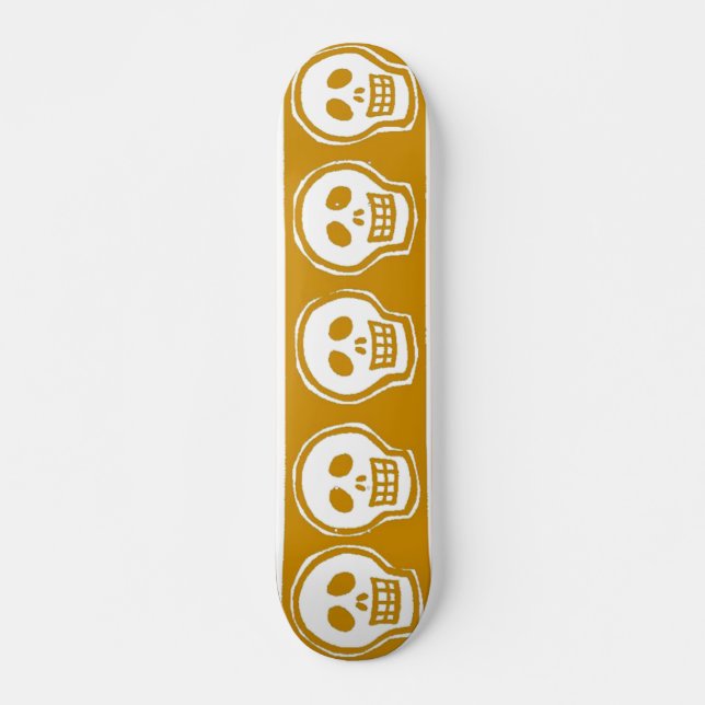 LAFFIN HEADS SKATEBOARD BRÄDA 20,5 CM (Framsida)