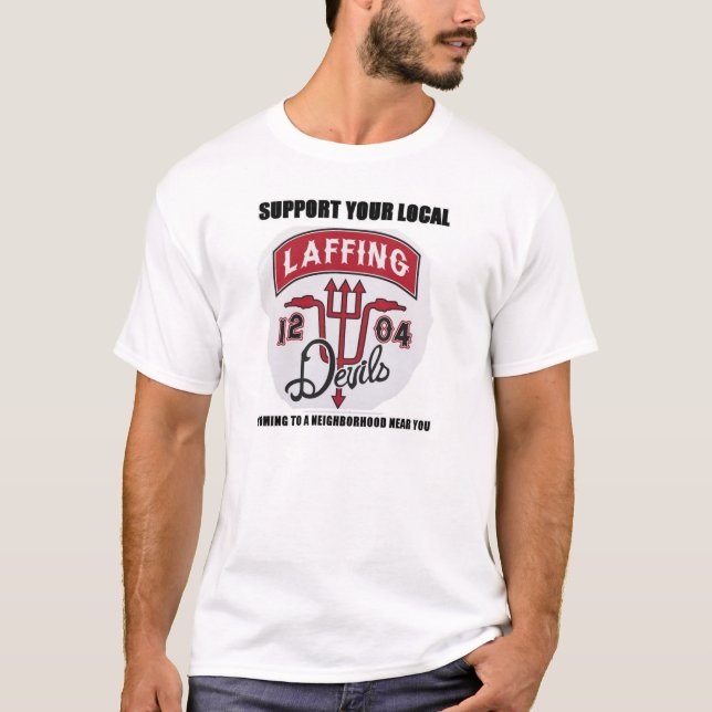 Laffing djävular mc t-shirt (Framsida)
