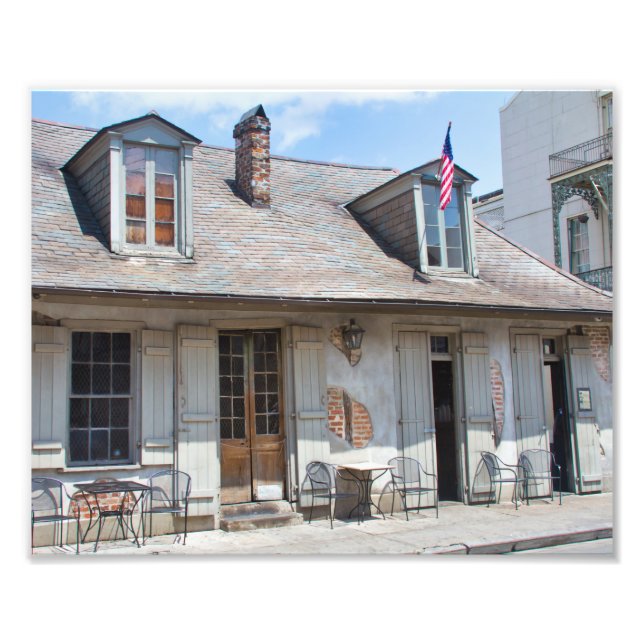 Lafittes Blacksmith Shop, New Orleans Fototryck (Framsidan)