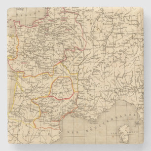 Lafrankriken 1180 en 1223 underlägg sten