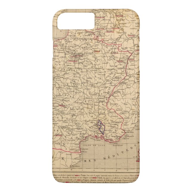 Lafrankriken 1715 en 1774 Case-Mate iPhone skal (Baksida)