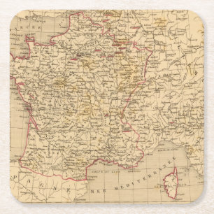 Lafrankriken 1774 en 1793 underlägg papper kvadrat