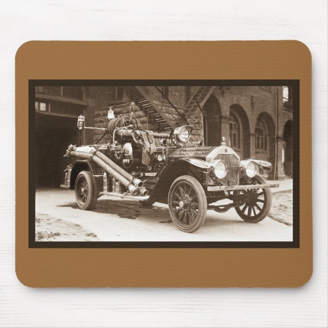 Lafrankriken avfyrar lastbilen 1924 musmatta (Framsidan)