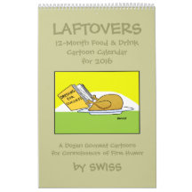 Laftovers Food Tecknads Calendar