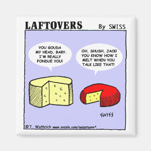 Laftovers, Laftovers, Tecknad Vin Magnet