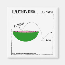 Laftovers Tecknad Art Laftovers Magnet