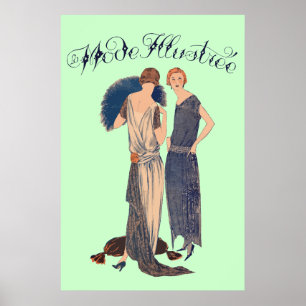 Lafunktionslägeillustrée (tidskriftfrançais 1922) poster