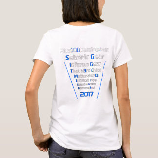 Lag +100 spela kvinnor för T-tröja 2017 T-shirt