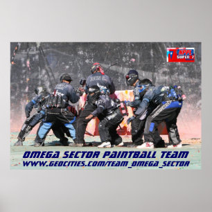 LAG 2006 FÖR OMEGA SEKTORPAINTBALL POSTER