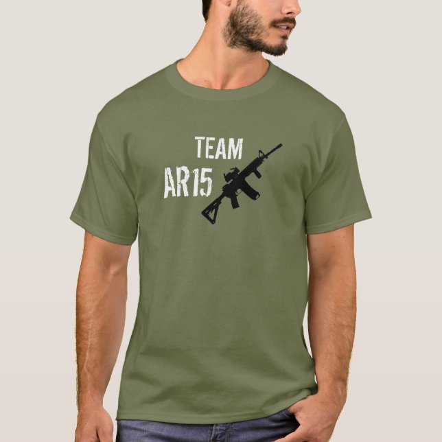 Lag AR15 T-shirt (Framsida)