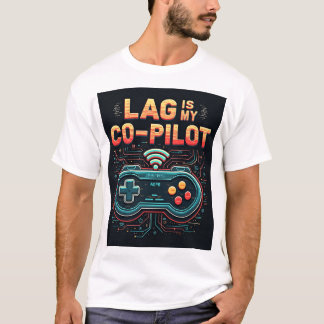 Lag Är Min Andrepilot Buffrande Gamer Unisex T-Shi T Shirt