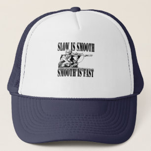 LÅG ÄR SMOTH SMOOOTH ÄR SNIPER GEAR T-Shirt Keps