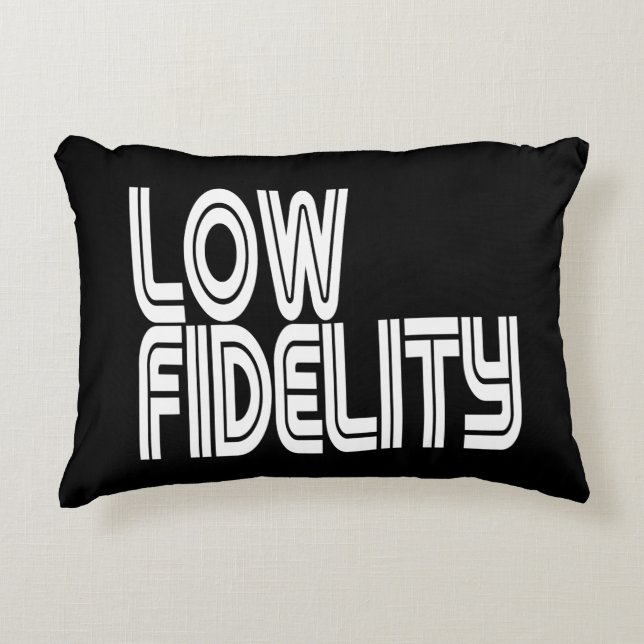 Låg återgivning prydnadskudde (Framsidan)