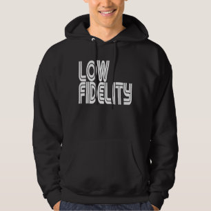 Låg återgivning sweatshirt med luva