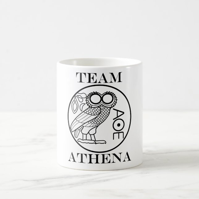 Lag Athena (gravörstilsorten) Kaffemugg (Center)