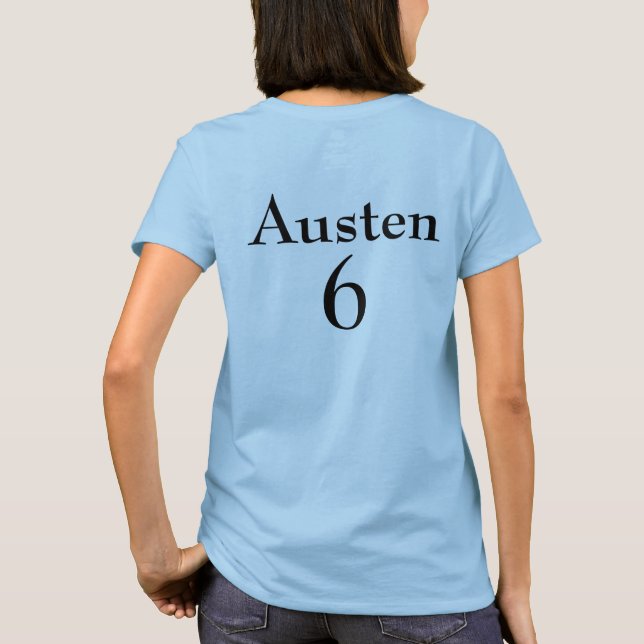 Lag Austen T-shirt (Baksida)