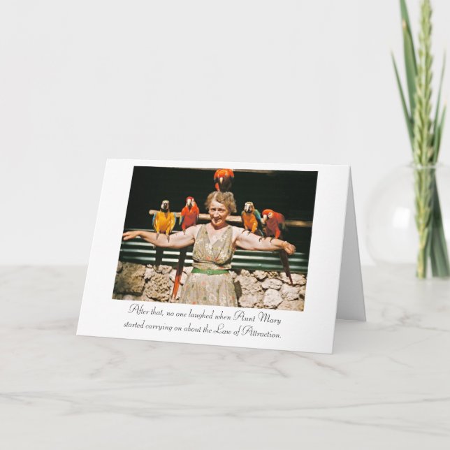 Lag av attraktionfödelsedagkortet kort (Framsida)