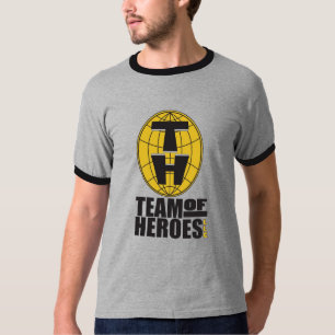 Lag av den officiella utslagsplatsen för hjältar - t shirt
