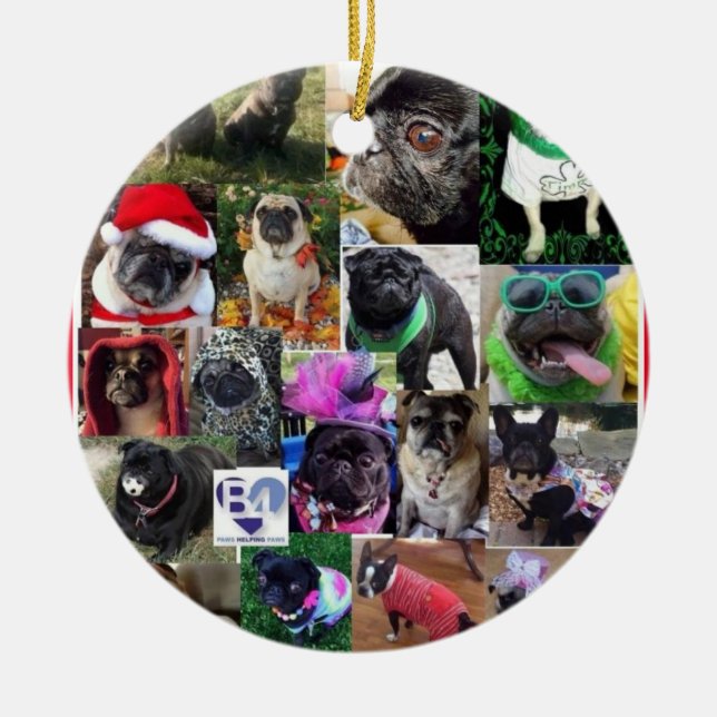 Lag B4 Julgransprydnad Keramik (Framsidan)