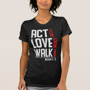 Lag bara Micah 6:8 T Shirt