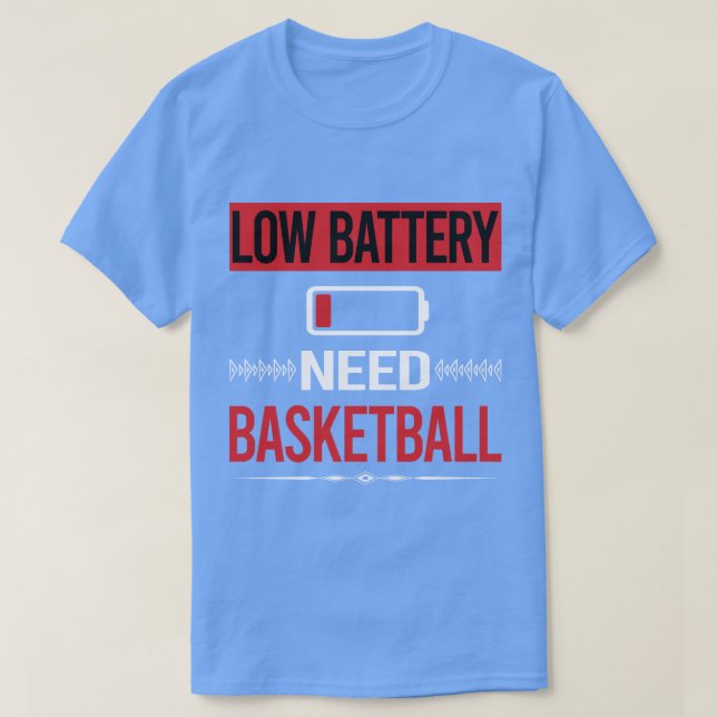 Låg batterilivslagerkula t shirt (Design framsida)