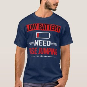 Låg batterinivå för Jumping T Shirt