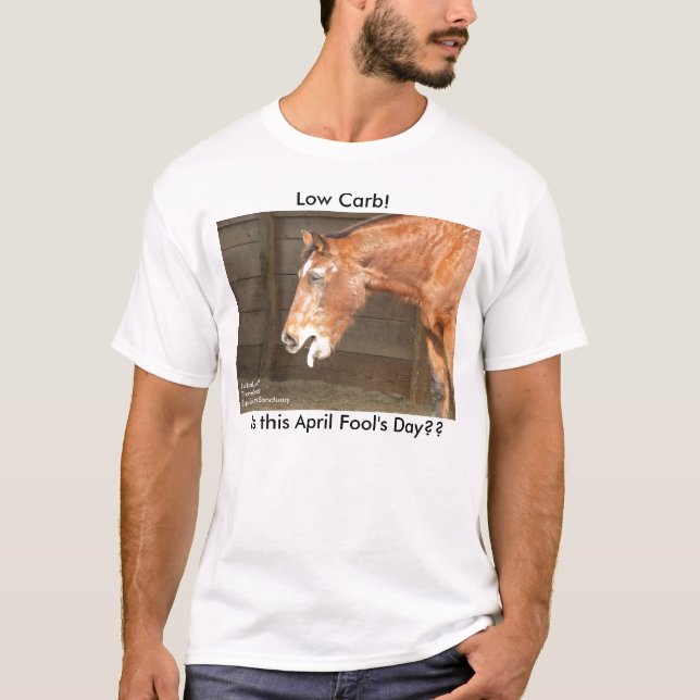 Låg Carb! t-skjorta Tee Shirt (Framsida)