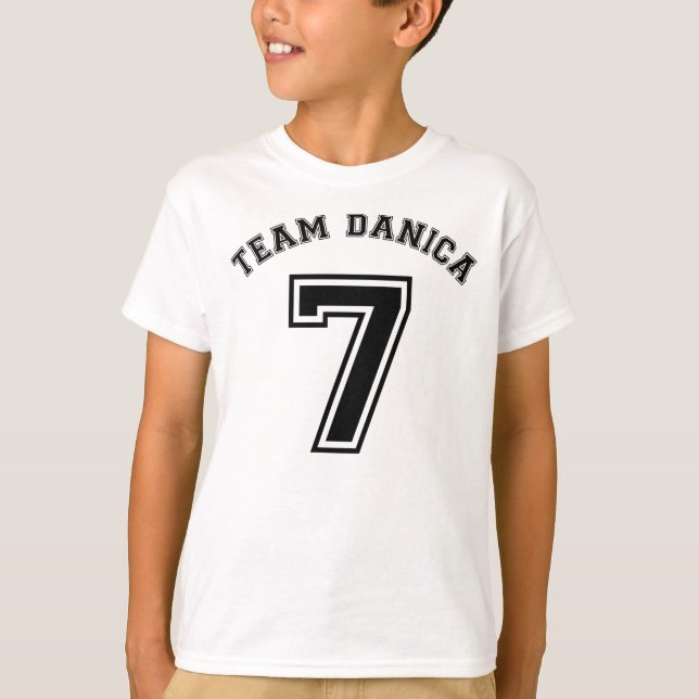 Lag Danica T-shirt (Framsida)