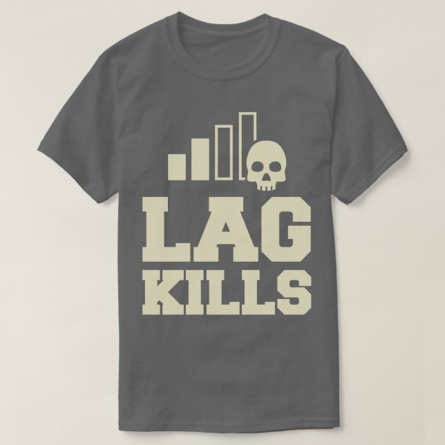 Lag-Dödor - Lag-funktion FPS PC Gamer T Shirt (Design framsida)