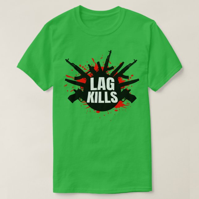 Lag Dödor lustigt FPSShooter T Shirt (Design framsida)