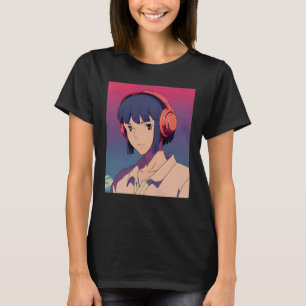 Låg fi hip hop chillhop lugna beats lofi estetik t shirt