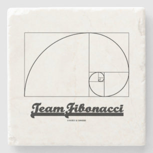 Lag Fibonacci (Fibonacci spiral) Stenunderlägg