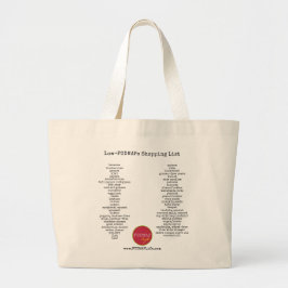 Låg-FODMAP shopping bag Jumbo Tygkasse