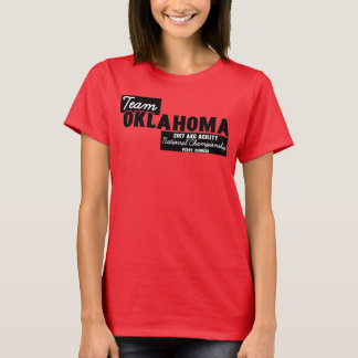Lag för 2017 medborgare för AKC Oklahoma T-shirt
