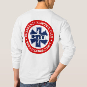 Lag för nöd- svar för ERT T Shirt