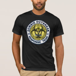 Lag för svar för Tennessee Zombieutbrott T-shirt
