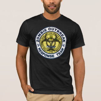 Lag för svar för Tennessee Zombieutbrott T-shirt