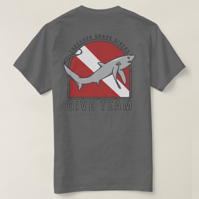 Lag för Thresherhajdyk T Shirt (Design baksida)