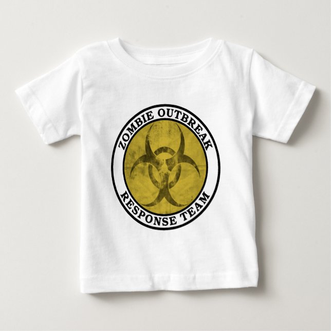 Lag för Zombieutbrottsvar (biohazarden) Tee (Framsida)