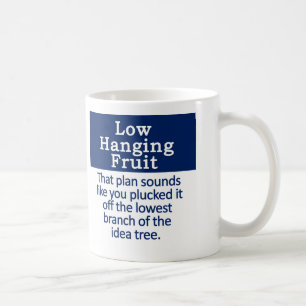 Låg hängande frukt kaffemugg