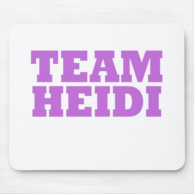 Lag Heidi Musmatta (Framsidan)