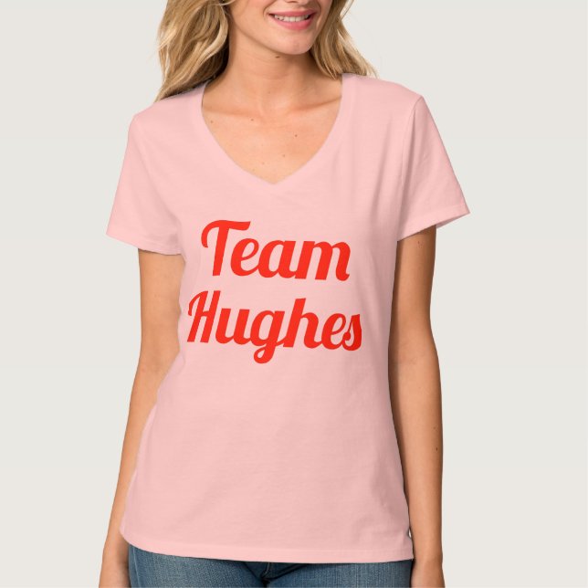 Lag Hughes T-shirt (Framsida)